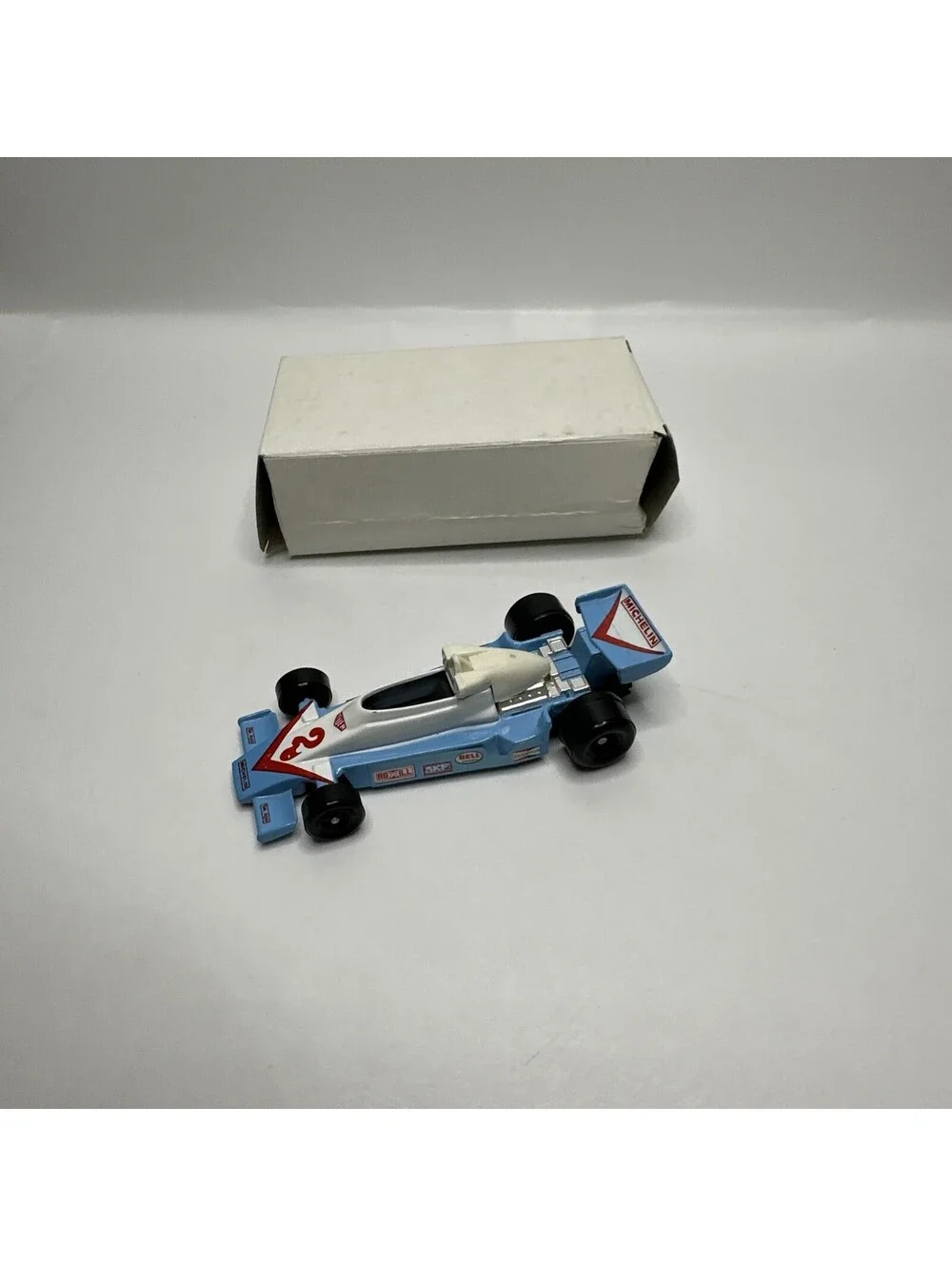 VINTAGE 1978 TOMICA McLAREN M 26 FORD NO.F39 CAR Blue White 1/56 FAST SHIPPING